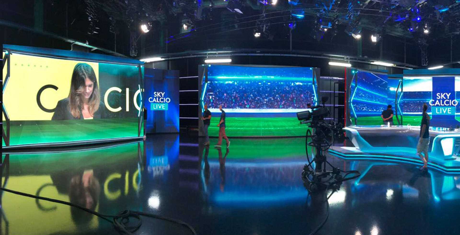 Studio sportivo di Sky TV